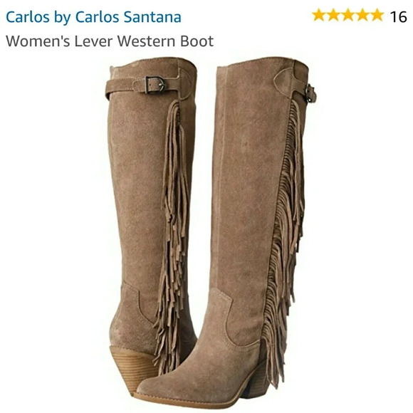 Carlos by Carlos Santana Doe Lever Boots - Picture 3 of 10